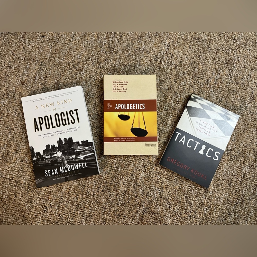 Apologetics books